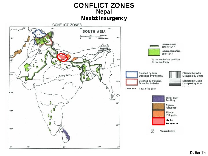 CONFLICT ZONES Nepal Maoist Insurgency D. Hardin 