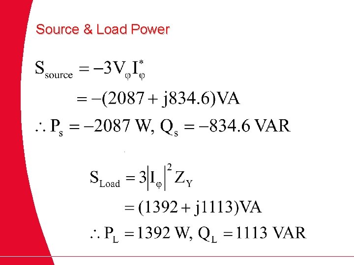Source & Load Power 