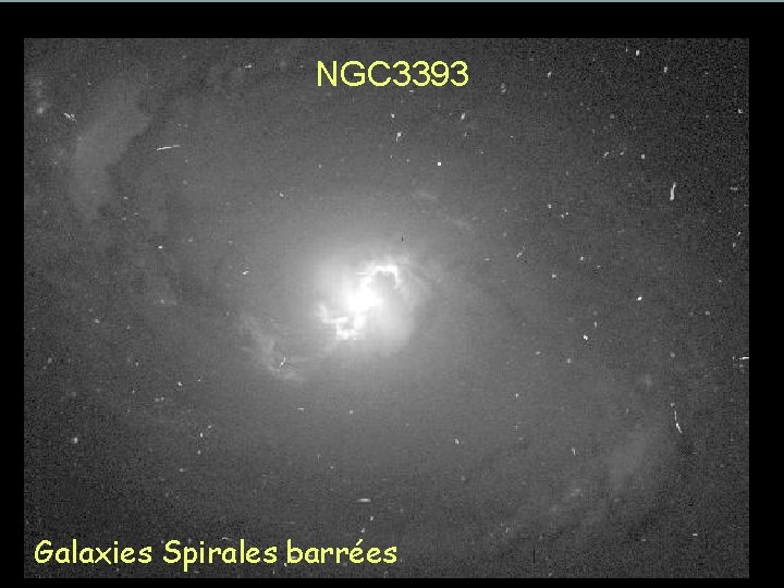 NGC 3393 Galaxies Spirales barrées 