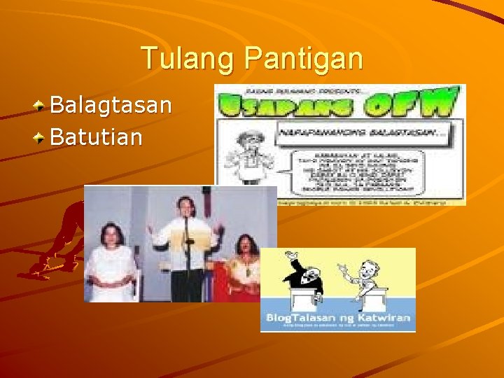 Tulang Pantigan Balagtasan Batutian 