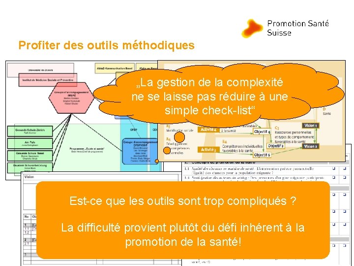 Profiter des outils méthodiques „La gestion de la complexité ne se laisse pas réduire