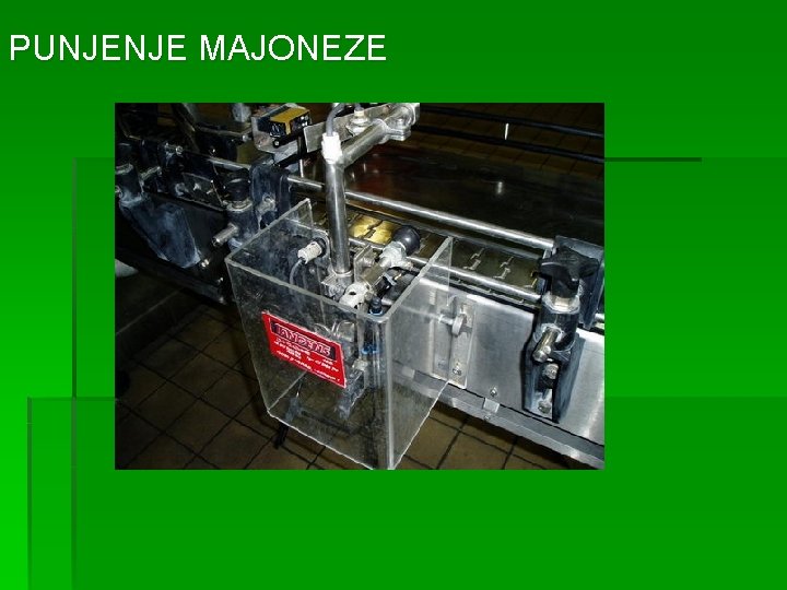 PUNJENJE MAJONEZE 