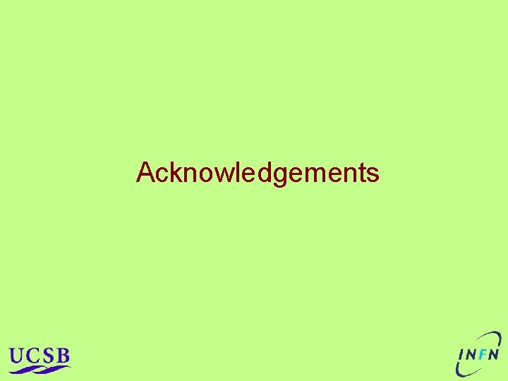 Acknowledgements Acknowledgements