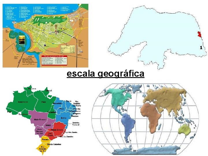 escala geográfica 