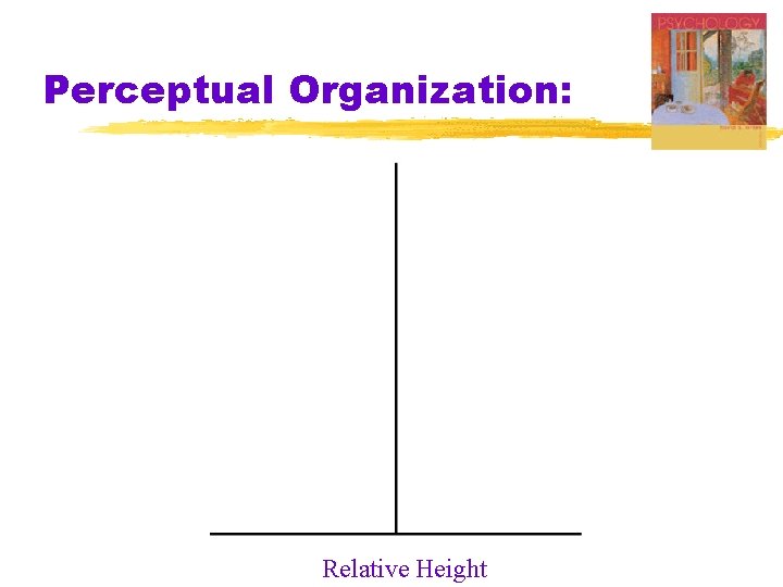 Perceptual Organization: Relative Height 