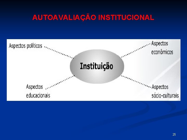 AUTOAVALIAÇÃO INSTITUCIONAL 25 