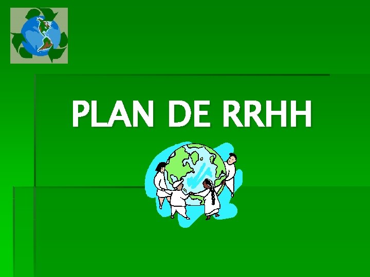 PLAN DE RRHH 