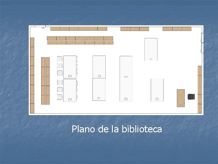 Plano de la biblioteca 