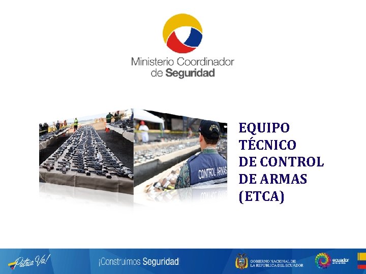 EQUIPO TÉCNICO DE CONTROL DE ARMAS (ETCA) EQUIPO TÉCNICO DE CONTROL DE ARMAS (ETCA)