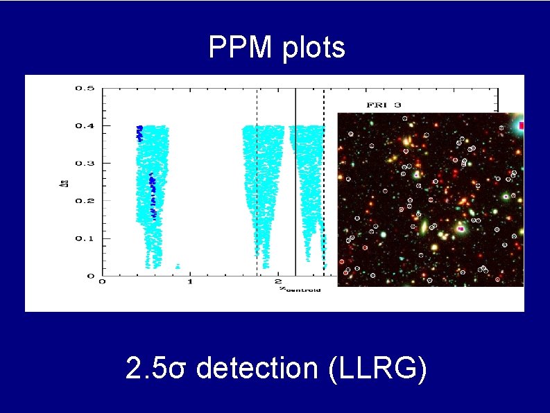PPM plots 2. 5σ detection (LLRG) 