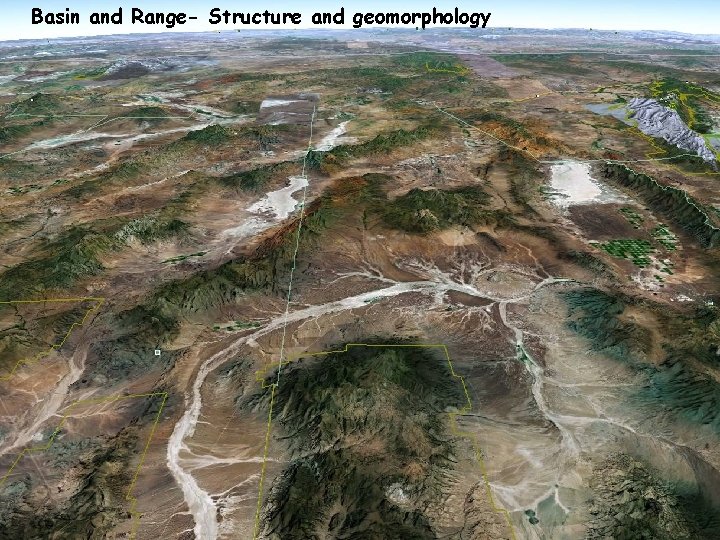 Basin and Range- Structure and geomorphology 