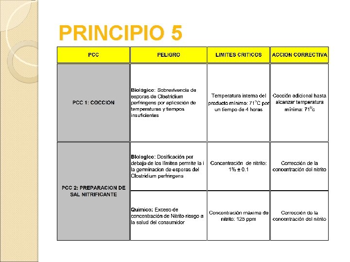 PRINCIPIO 5 