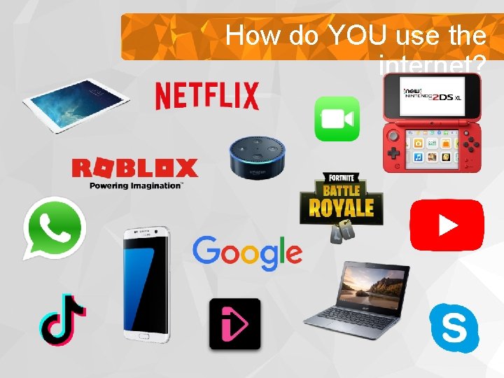 How do YOU use the internet? How do YOU use the internet?
