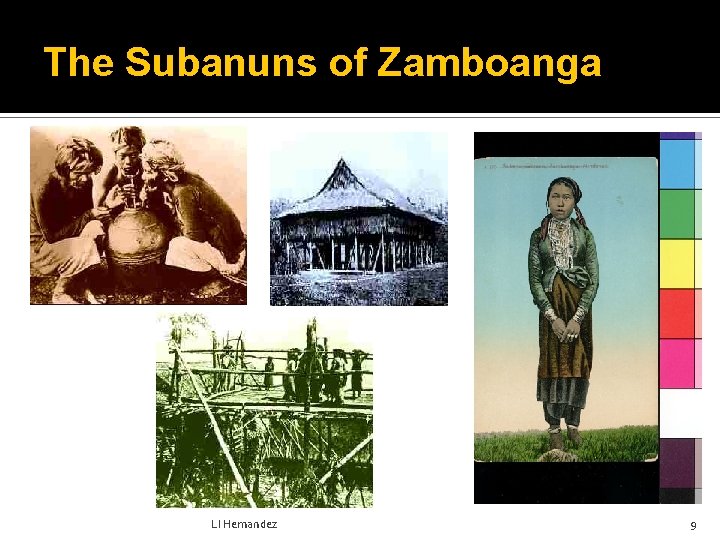 The Subanuns of Zamboanga LI Hernandez 9 