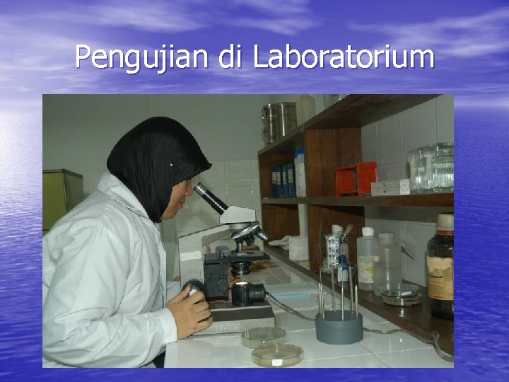 Pengujian di Laboratorium 