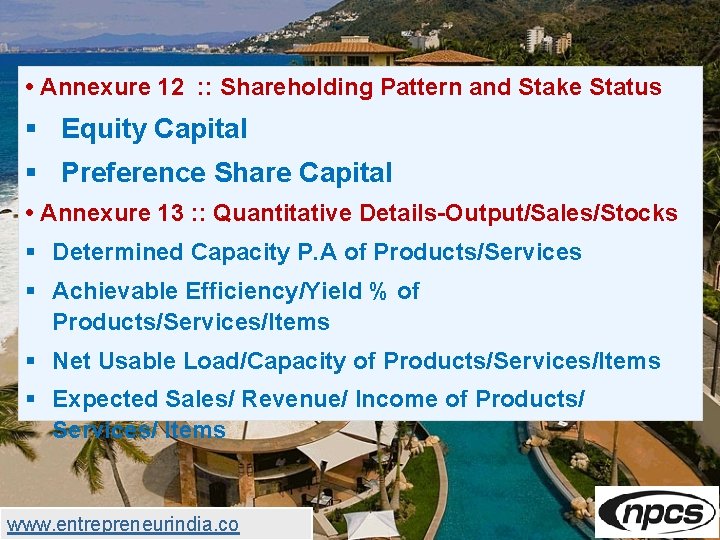  • Annexure 12 : : Shareholding Pattern and Stake Status § Equity Capital