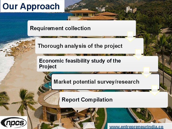 Our Approach Requirement collection Thorough analysis of the project Economic feasibility study of the