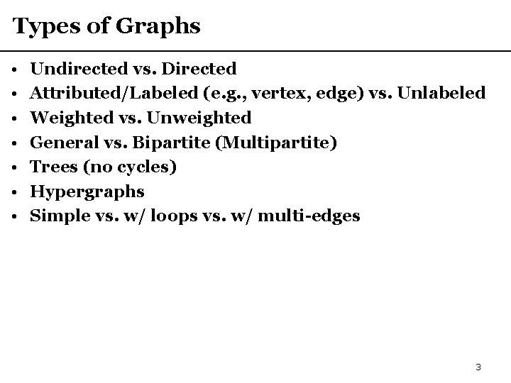 Part I Introductory Materials Introduction to Graph Theory