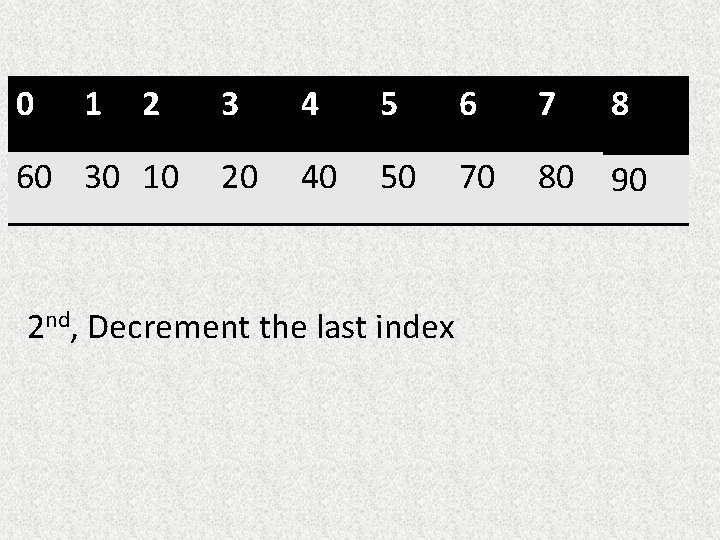 0 1 2 60 30 10 3 4 5 6 7 8 20 40 0 1 2 60 30 10 3 4 5 6 7 8 20 40