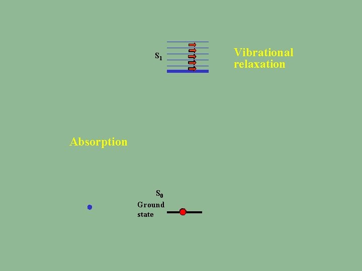 S 1 Absorption S 0 Ground state Vibrational relaxation 