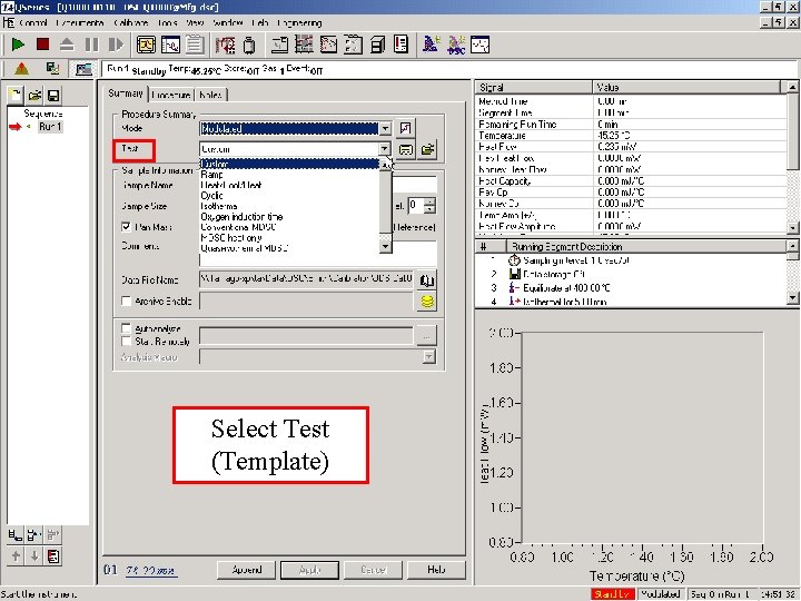 Select Test (Template) Select Test (Template)