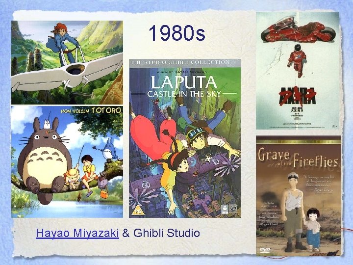 1980 s Hayao Miyazaki & Ghibli Studio 