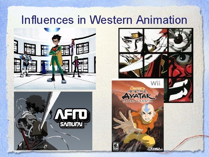 Influences in Western Animation 