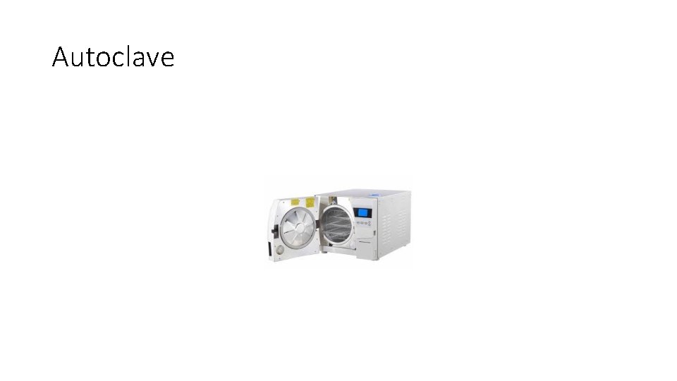 Autoclave 