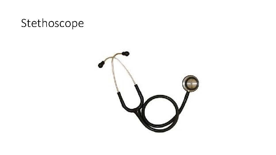 Stethoscope 