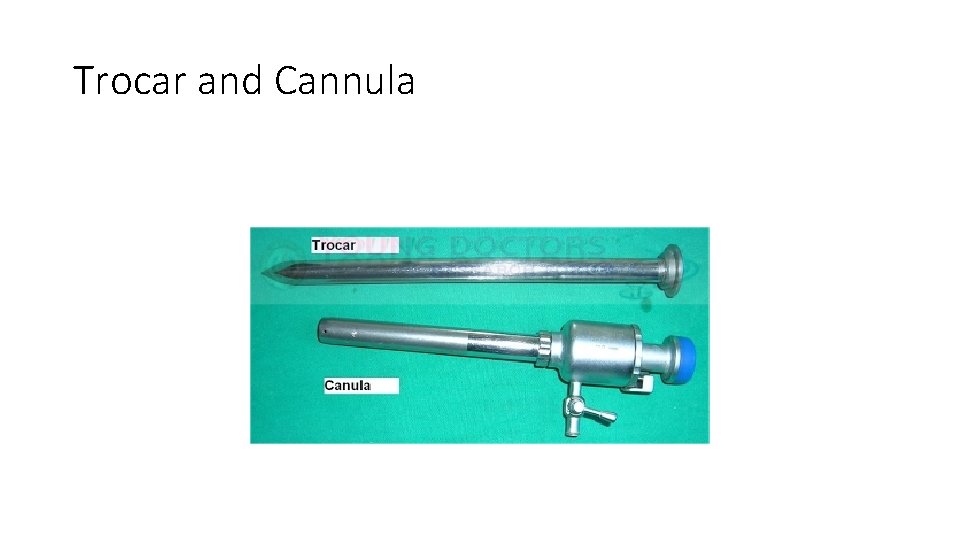 Trocar and Cannula 
