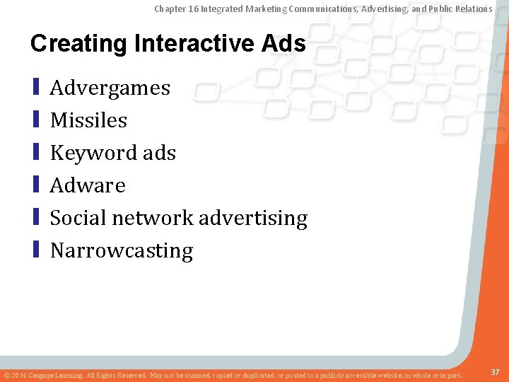 Chapter 16 Integrated Marketing Communications, Advertising, and Public Relations Creating Interactive Ads ▮ ▮