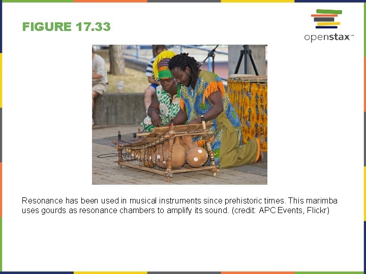 FIGURE 17. 33 Resonance has been used in musical instruments since prehistoric times. This