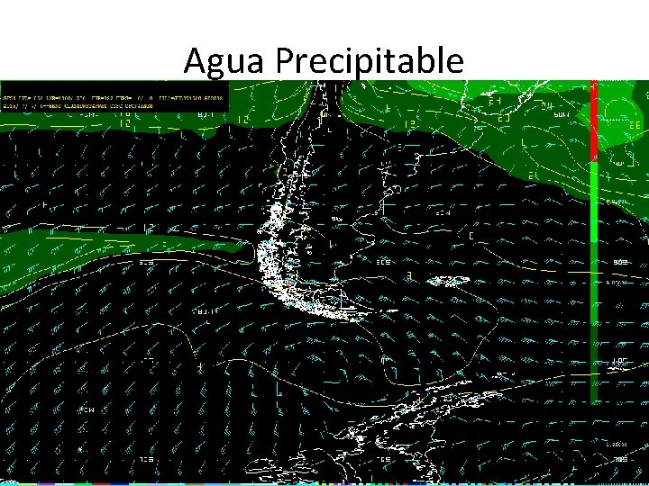 Agua Precipitable 