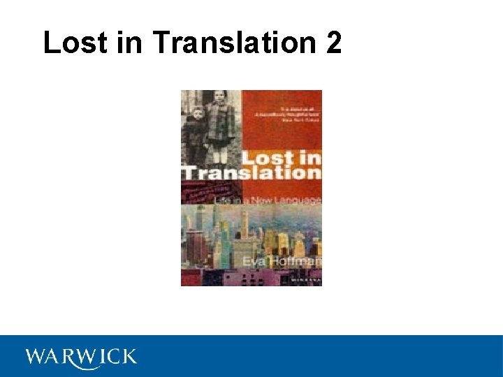 Lost in Translation 2 