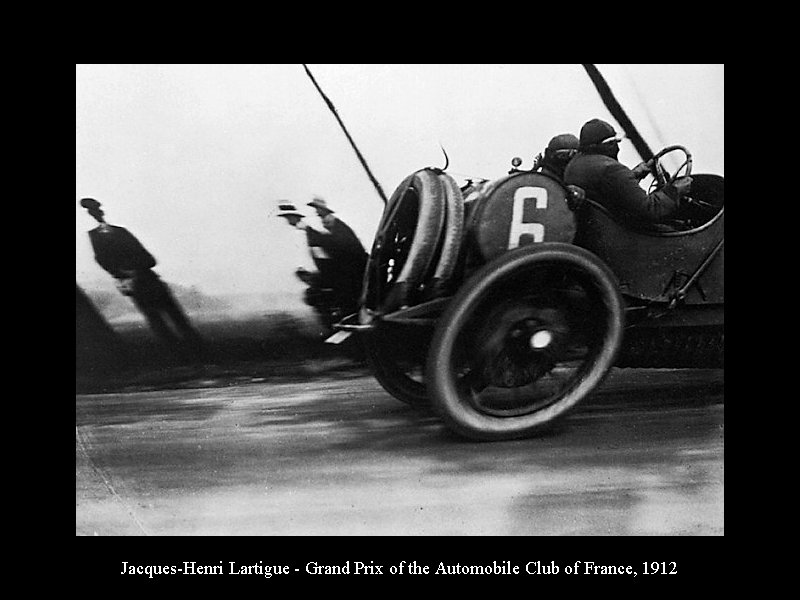 Jacques-Henri Lartigue - Grand Prix of the Automobile Club of France, 1912 