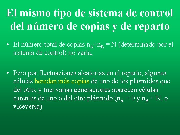 El mismo tipo de sistema de control del número de copias y de reparto El mismo tipo de sistema de control del número de copias y de reparto