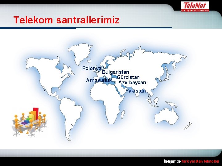 Telekom santrallerimiz Polonya Bulgaristan Gürcistan Arnavutluk Azerbaycan Pakistan İletişimde fark yaratan teknoloji 