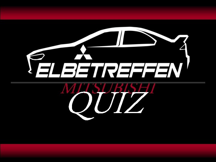 MITSUBISHI QUIZ 