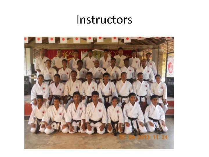 Instructors 