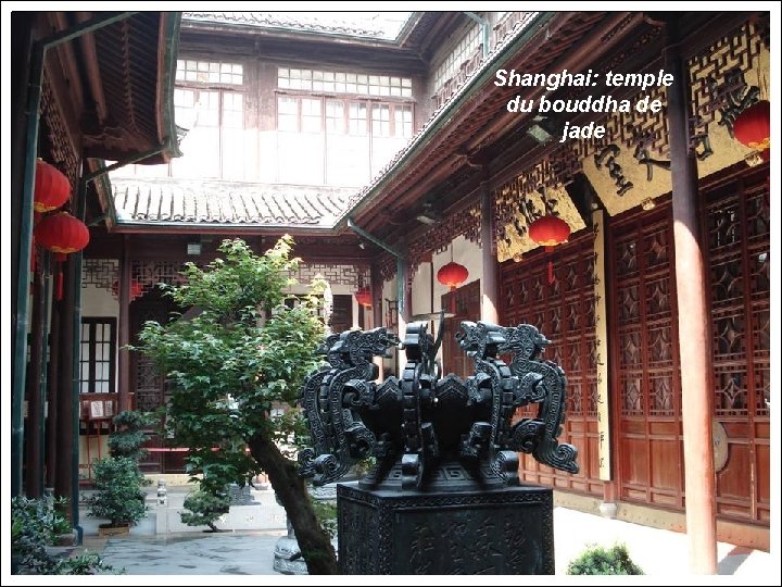 Shanghai: temple du bouddha de jade 