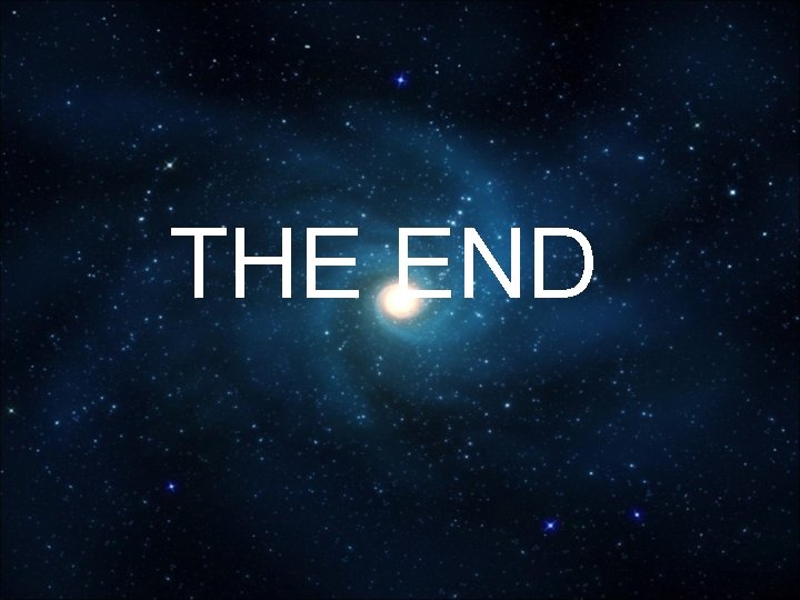 THE END 