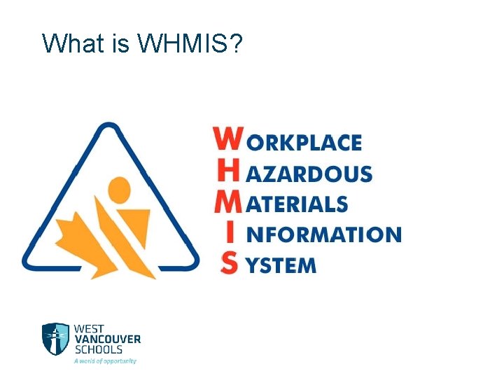 What is WHMIS? 