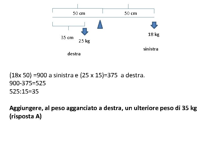 50 cm 35 cm 50 cm 18 kg 25 kg destra sinistra (18 50 cm 35 cm 50 cm 18 kg 25 kg destra sinistra (18
