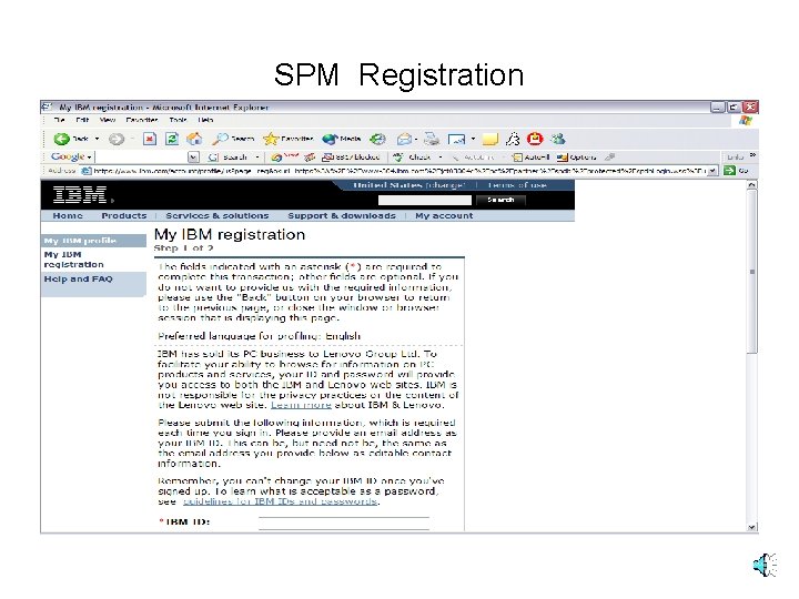 SPM Registration 