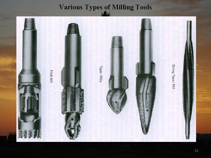 Various Types of Milling Tools 12 