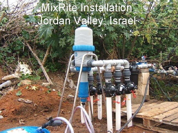 Mix. Rite Installation Jordan Valley, Israel 