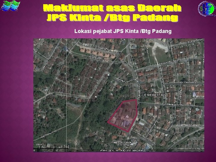 Lokasi pejabat JPS Kinta /Btg Padang 