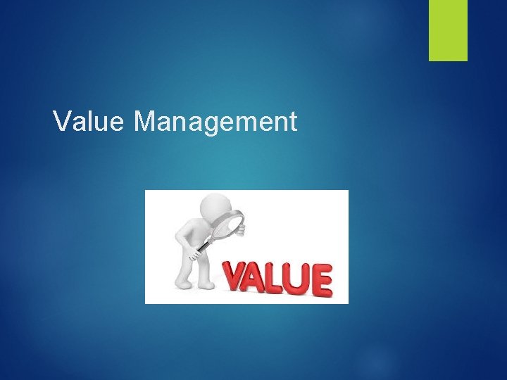 Value Management 