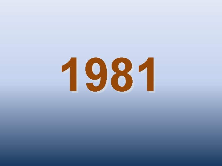 1981 