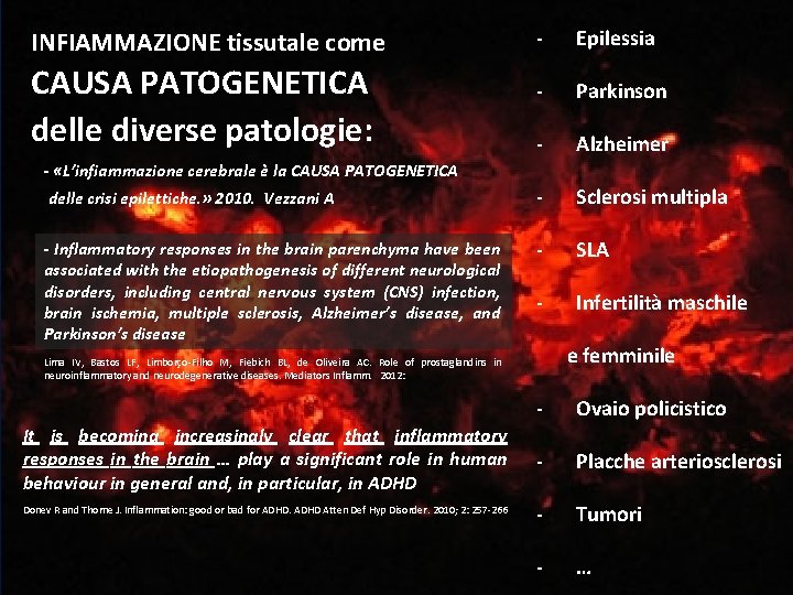 - Epilessia - Parkinson - Alzheimer delle crisi epilettiche. » 2010. Vezzani A -